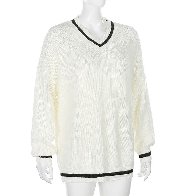 Grandpa Sweater Oversized Vintage Chunky Autumn Long Sleeve Etsy