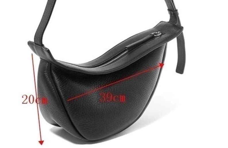 Vegan Leather Shoulder Sling Bag Belt Minimalist Crossbody Etsy