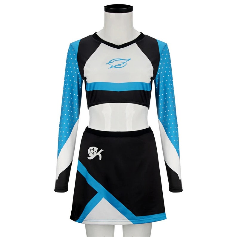 Euphoria Outfit Cheerleader Cosplay Costume Maddy Cassie Etsy