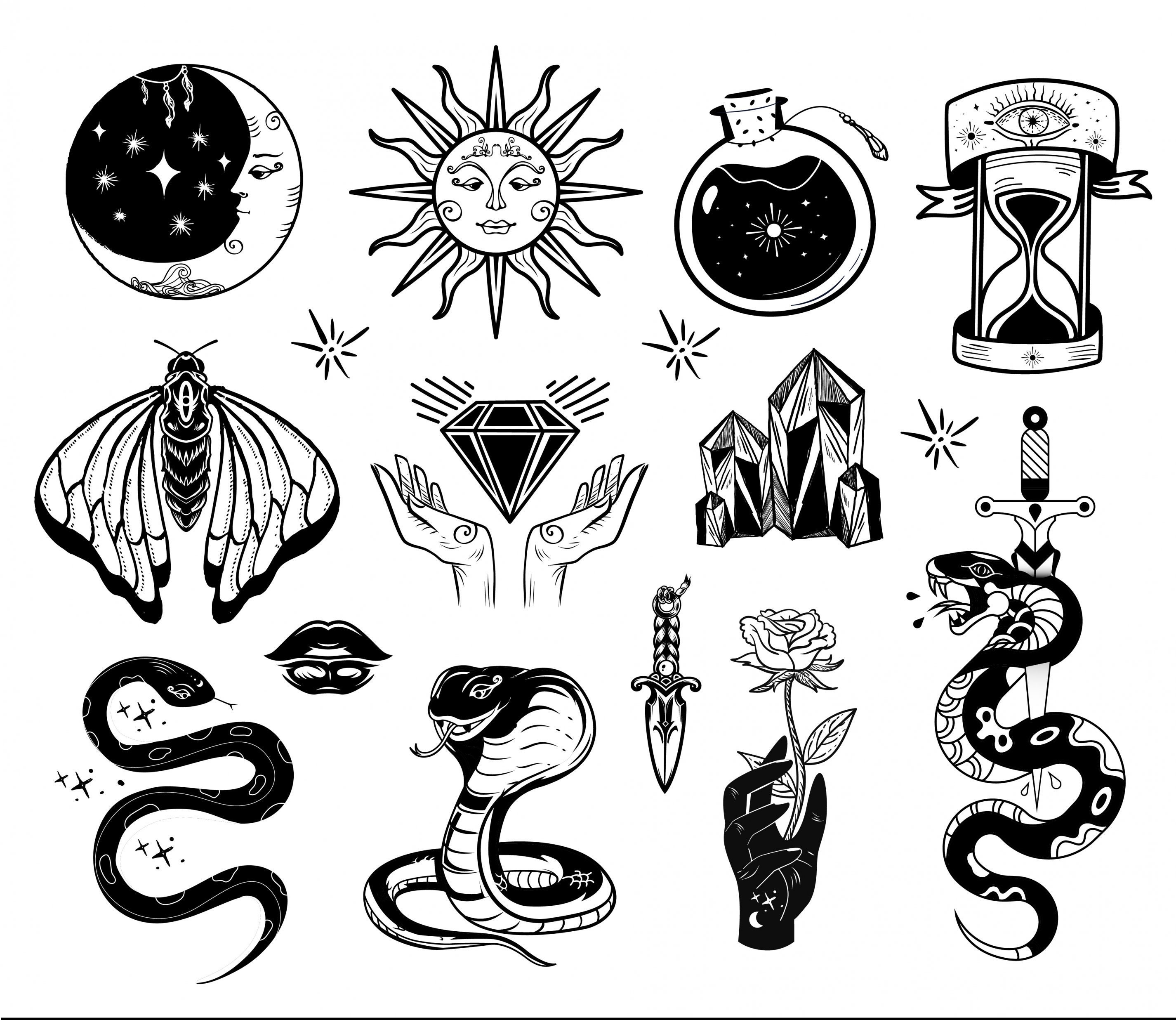 Adult Tattoo Printables - Etsy