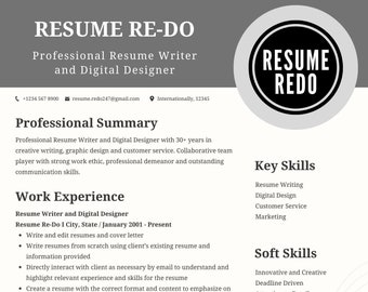 Single Page Resume
