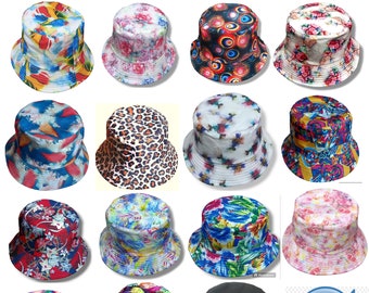 Ladies sun bucket hats