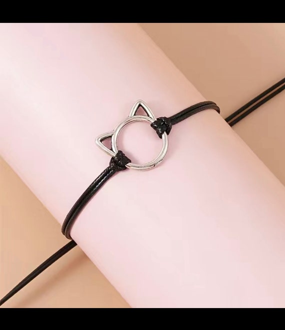 Etsy cat clearance bracelet