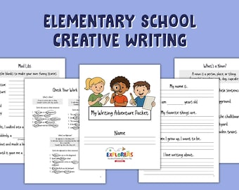 My Writing Adventure: Creative Storytelling Printable Packet for Kids