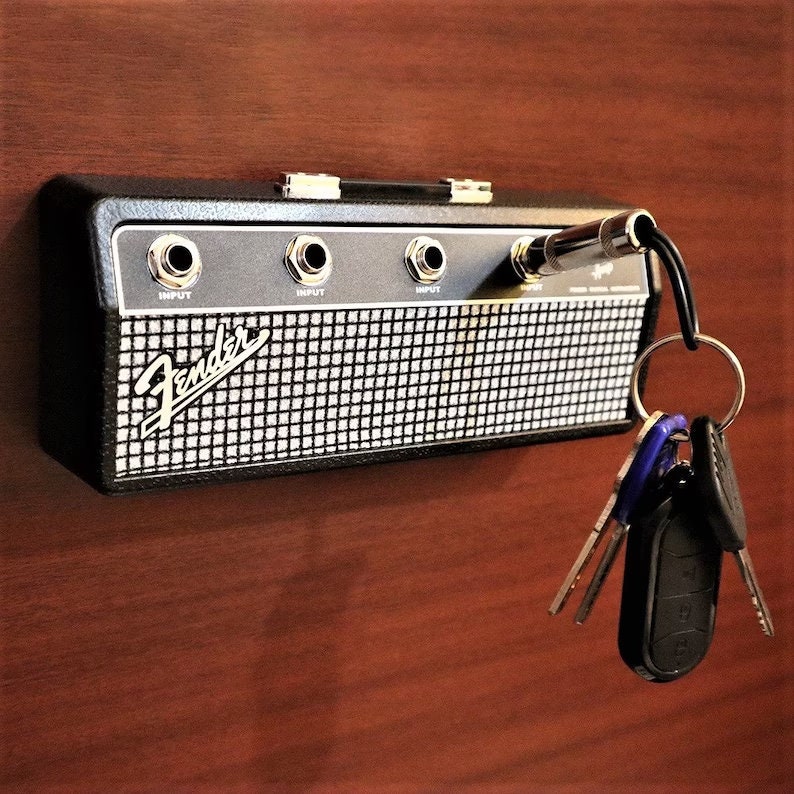Fender Jack Rack Mini Twin Amp Key Holder Key Rack Etsy