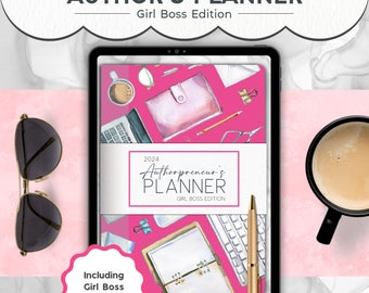 2024 Author's Planner - Girl Boss Edition