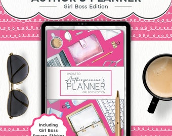 UNDATED Author's Planner - Girl Boss Edition