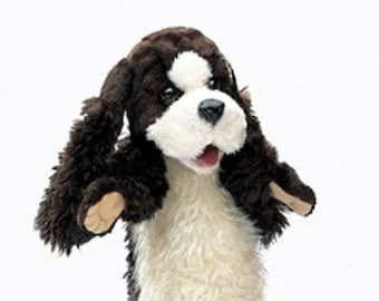 Folkmanis Cocker Spaniel Stage Puppet 2836 New w Tag