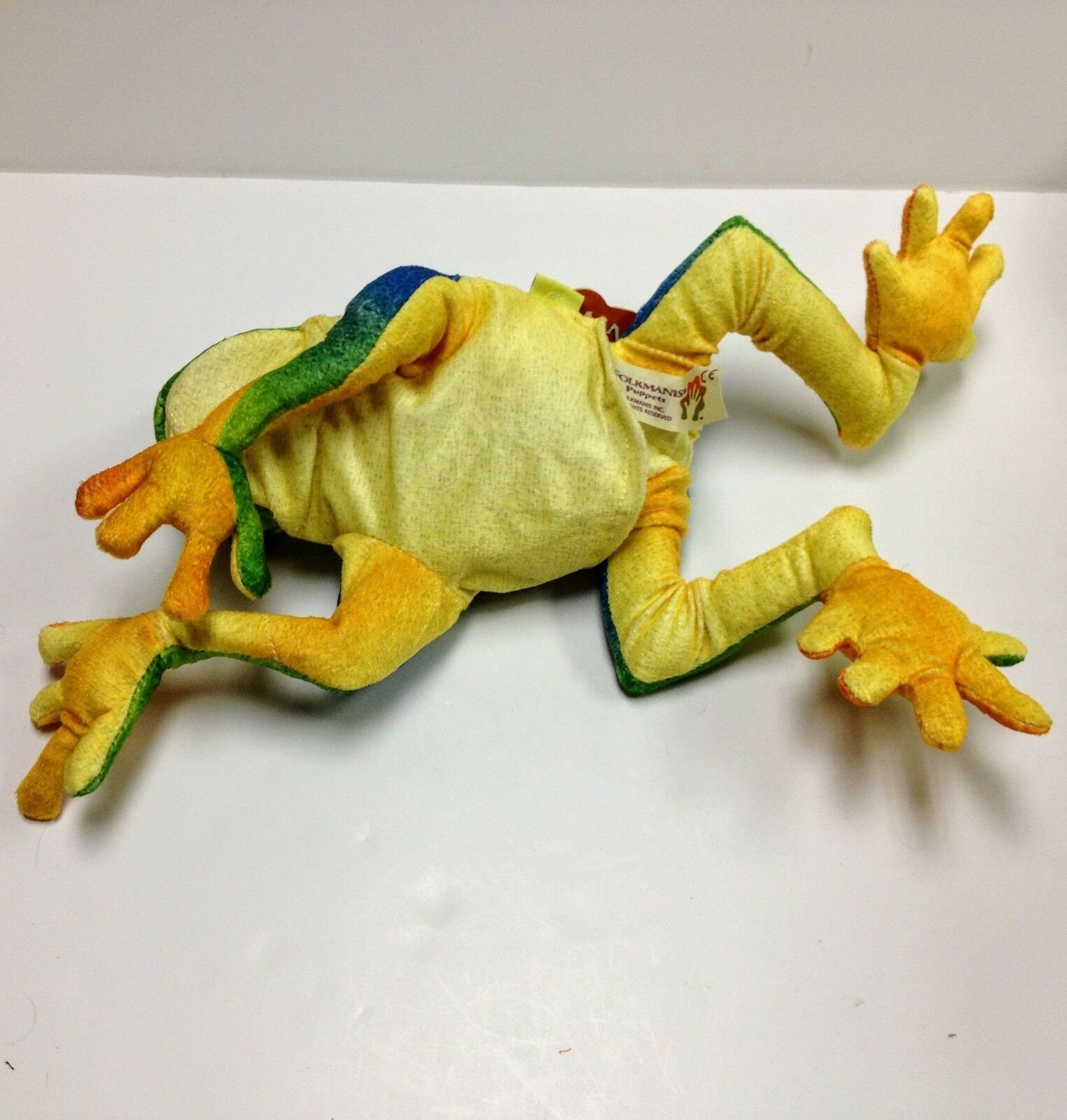 Folkmanis Tree Frog Puppet 2844 RARE New W/tag 