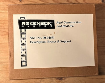 Ponts Et Routes Rokenbok Systems - Manuel Incomplet + 82 Pièces Bonus - Compatible Lego