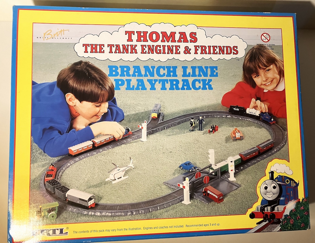 Vintage Ertl Thomas the Tank Engine Friends Branch Line Playtrack Brand New Etsy
