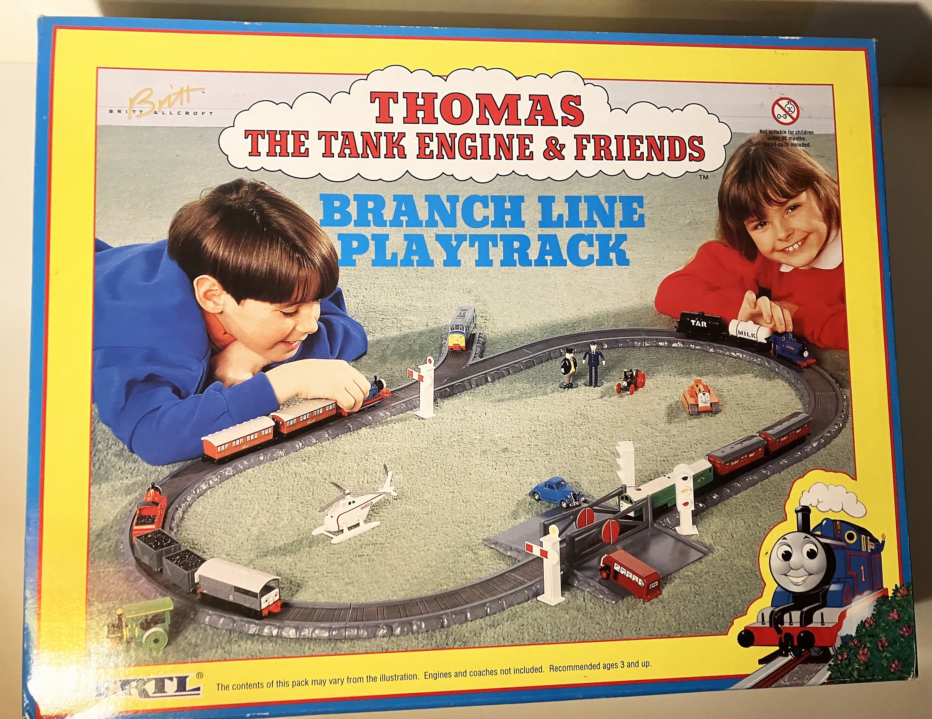 Ertl Sticker Paper Face James Red Thomas the Tank Engine & Friends - Boxed