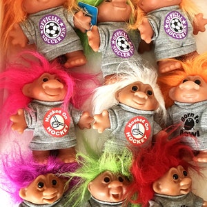 Vintage DAM TROLL 1986 -Choose Sports Assortment- 4.5" RARE
