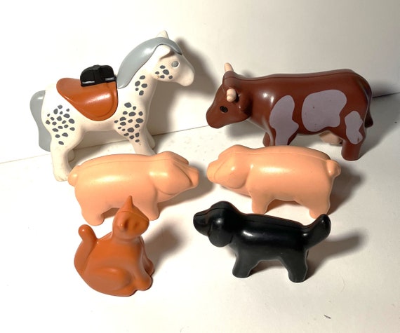 Playmobil - Chat et chiens - Geobra - Passion-Miniatures