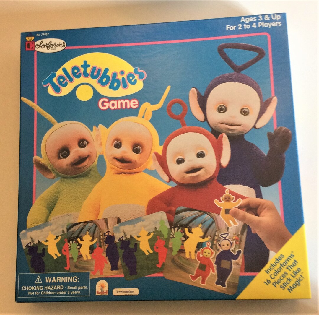 Vintage Colorforms Teletubbies Preschool Game Brand New 1998 New - Etsy