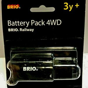 BRIO Wooden Railway Replacement Battery Pack for 4WD Engines NEW