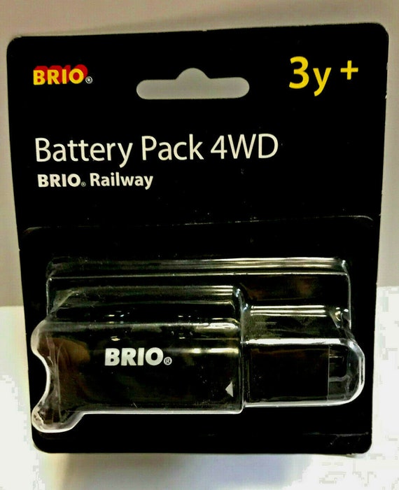 BRIO Wooden Railway Replacement Battery Pack for 4WD Engines NEW