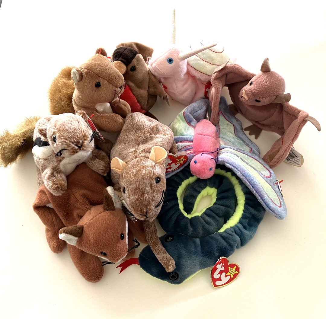 TY Beanie Baby - Choose From Backyard Garden Critters Assortment