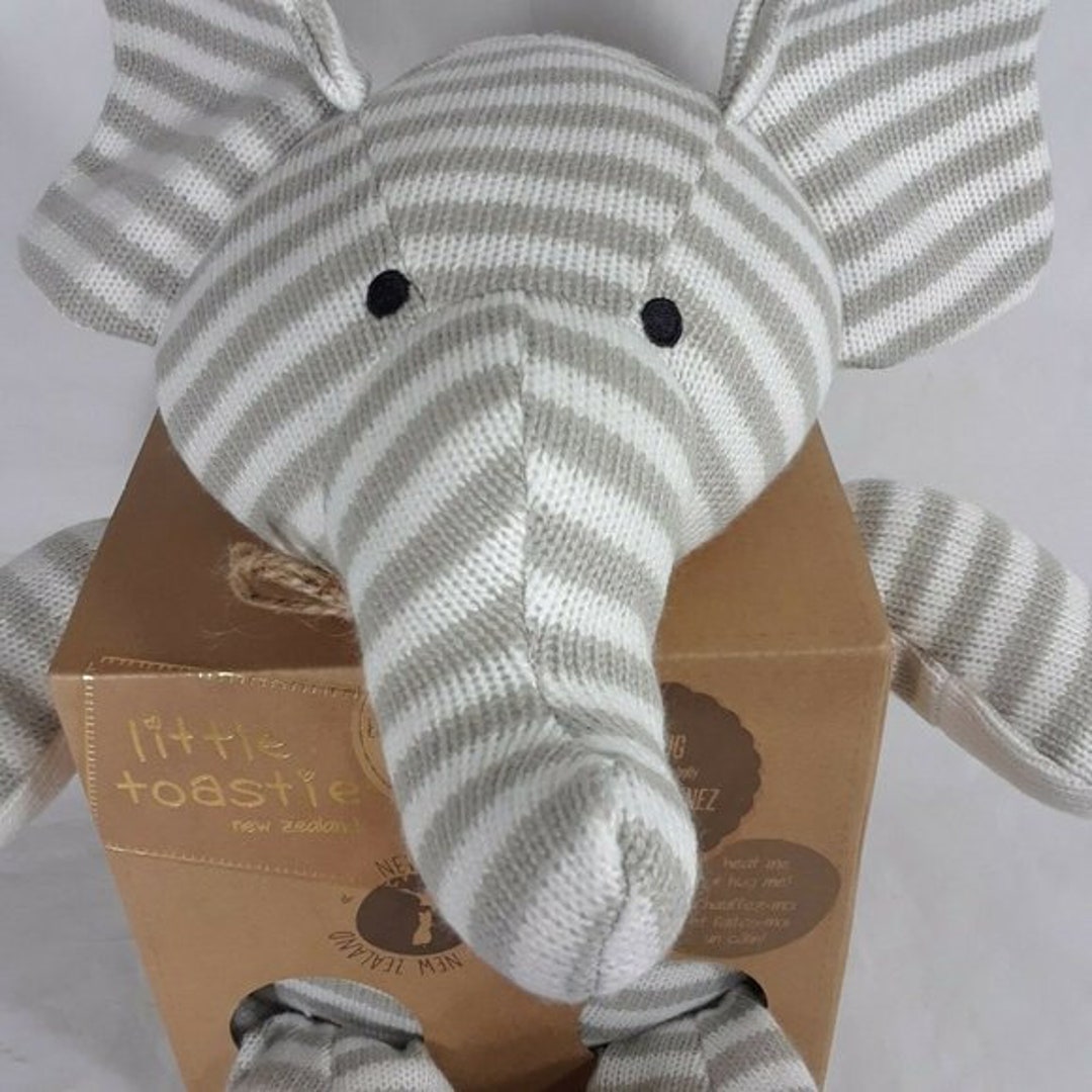 Little Toasties New Zealand Eddie Elephant Heat & Hug Plush Stuffed