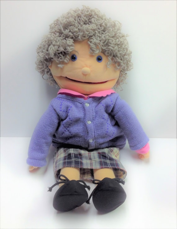 Marioneta De Mano De Peluche | Títere para Contar Cuentos Infantiles - Muñeca Interactiva Adorable para Entretenimiento Familiar Educación Preescolar Y En El Salón De Clases
