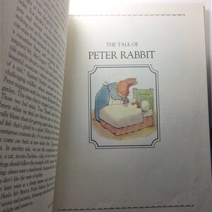Peter Rabbit Giant Treasury by Beatrix Potter 1980 Derrydale Books - Etsy