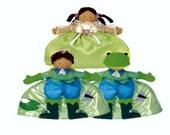 North American Bear Topsy Turvy Princess Prince Frog Doll RARE Brand NEW