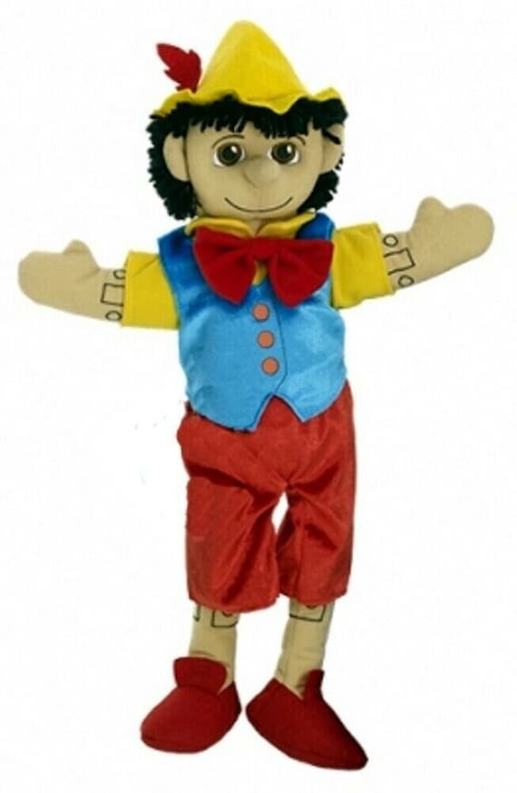 Pinocchio the Puppet Company Stuffed Puppet Doll Rare Vintage NEW W/tag 