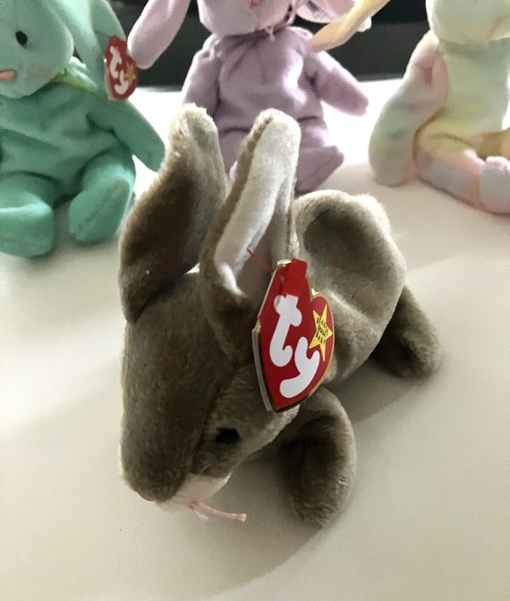 TY Beanie Baby - Choose From Bunny Rabbit Assortment Shown (1997