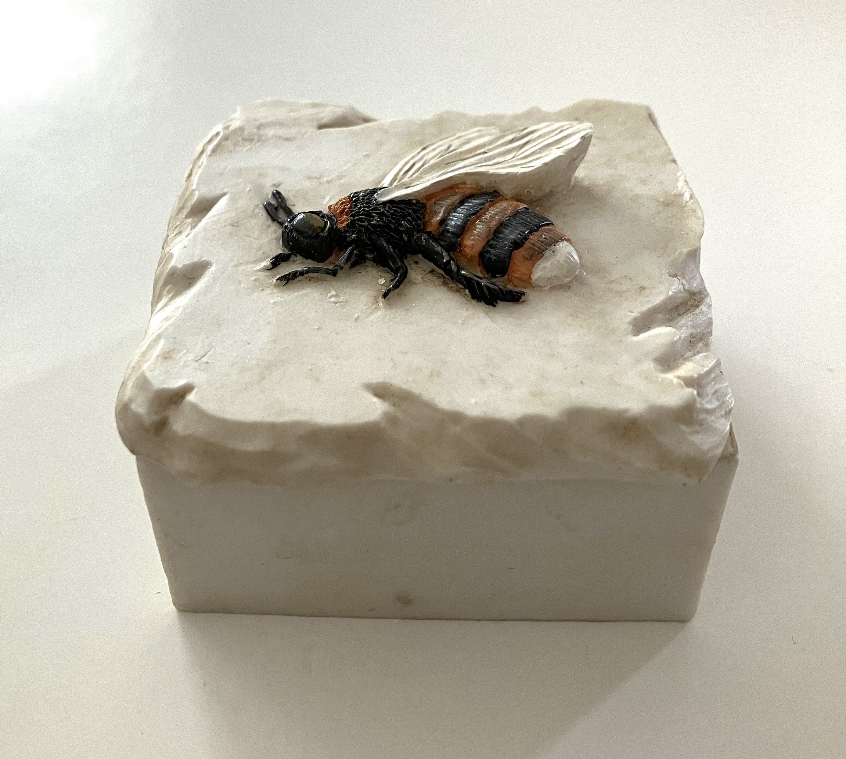 Vintage Decoline New York Hand Made Hand Painted Trinket Jewelry Box ...