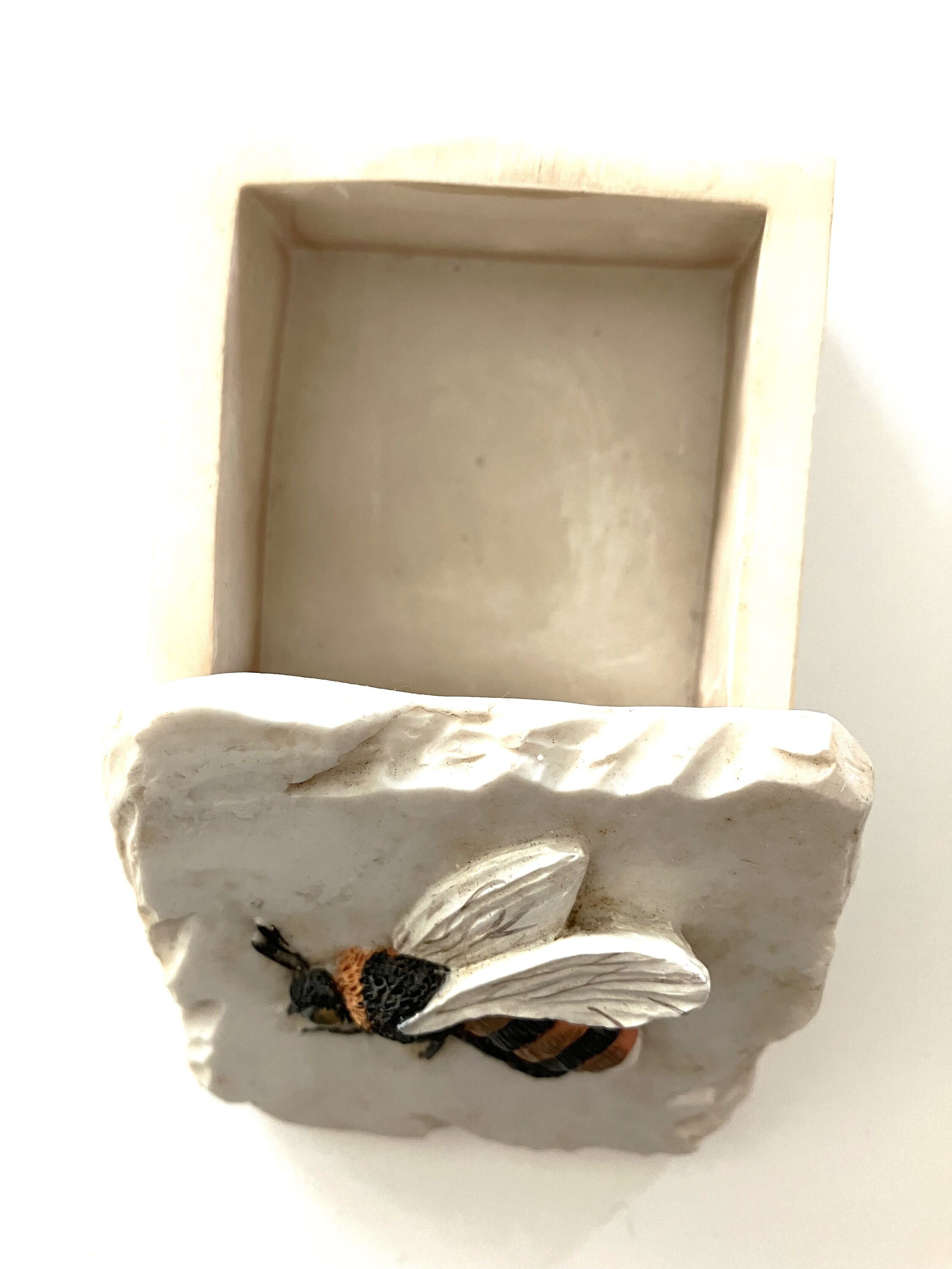 Vintage Decoline New York Hand Made Hand Painted Trinket Jewelry Box ...