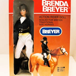 Vintage BREYER Dressage Brenda Action Rider Doll #510 for