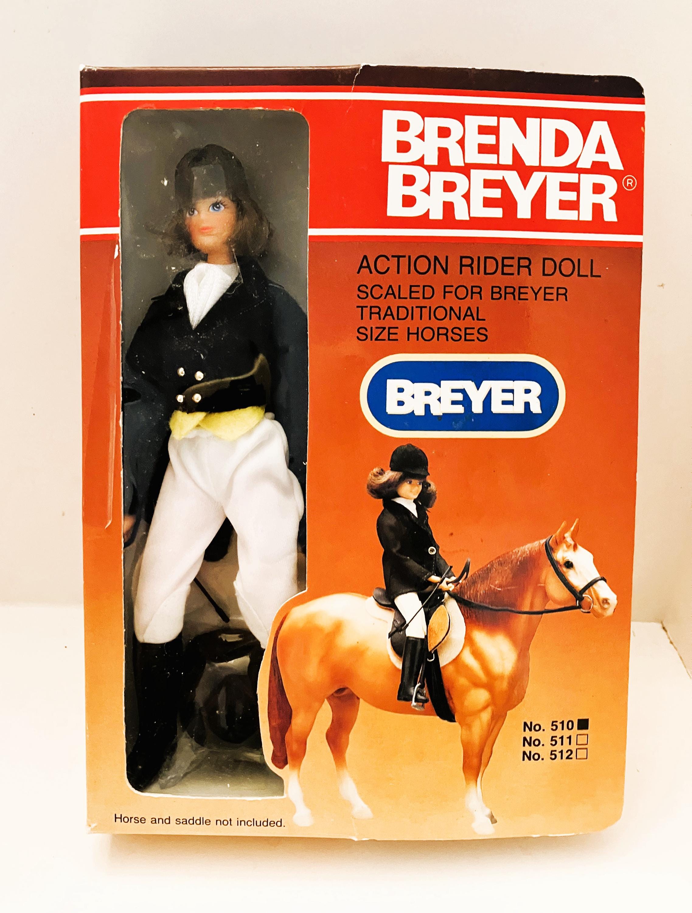 Vintage BREYER Dressage Brenda Action Rider Doll #510 for