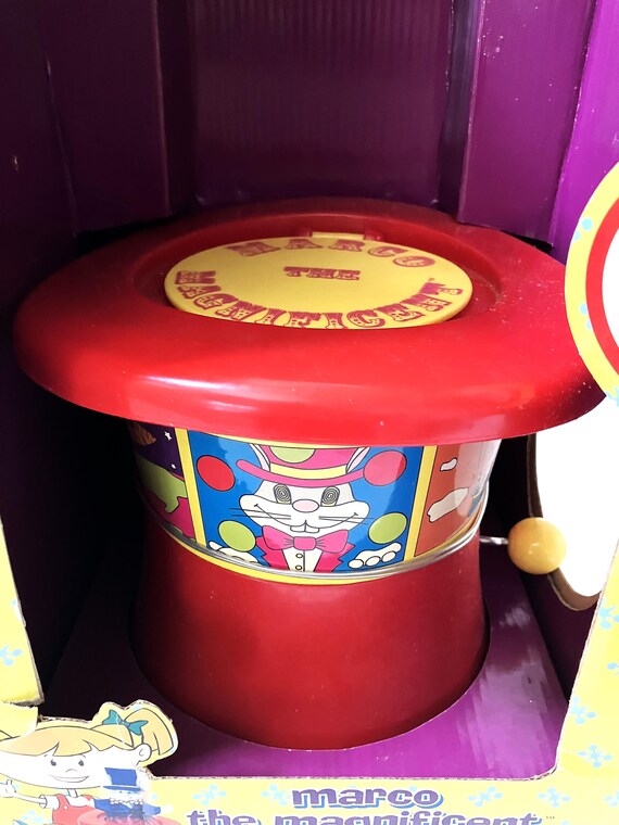 Vintage 1996 Bozart Toys Marco the Magnificent Rabbit Magician