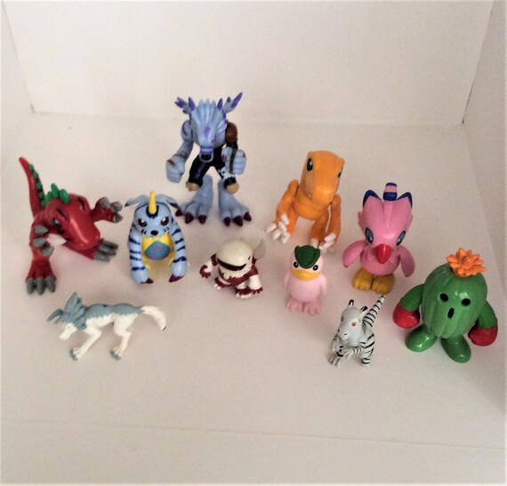Vintage Digimon Digital Monsters Lot of 10 Moving Action Figures Bandai  Collectible - Etsy