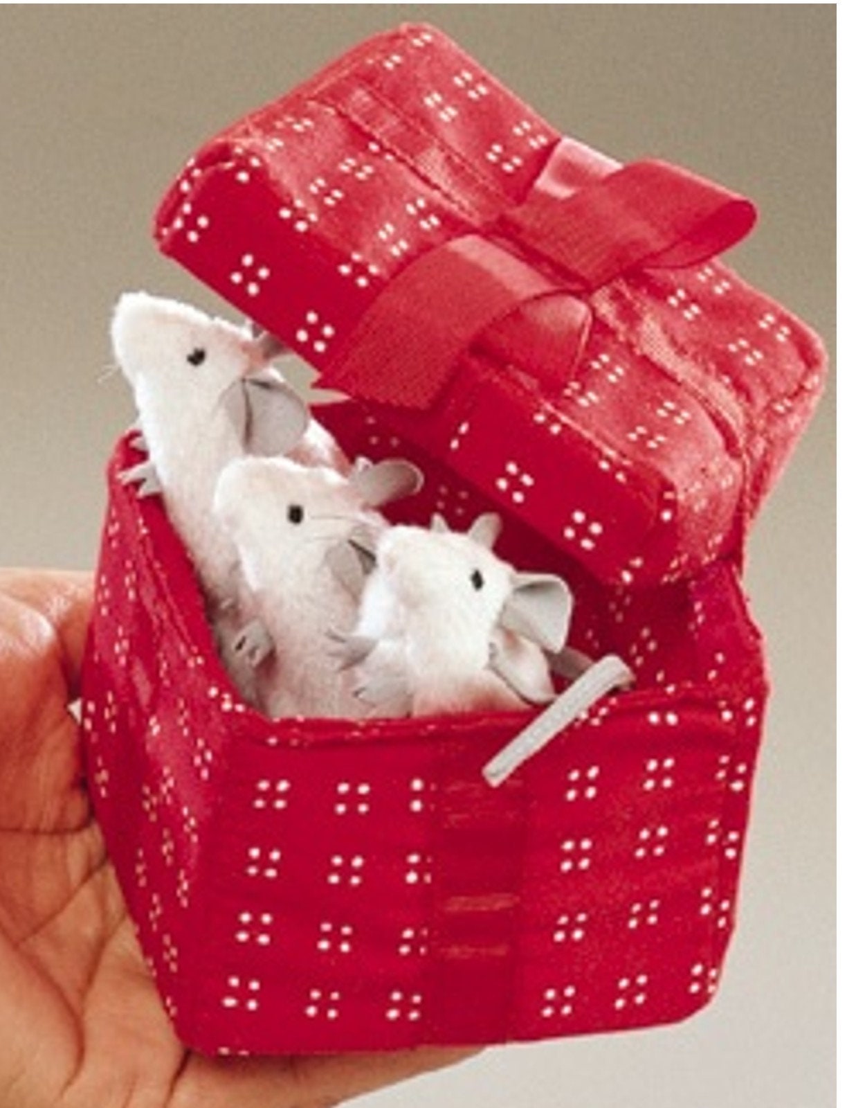 folkmanis mice in red box