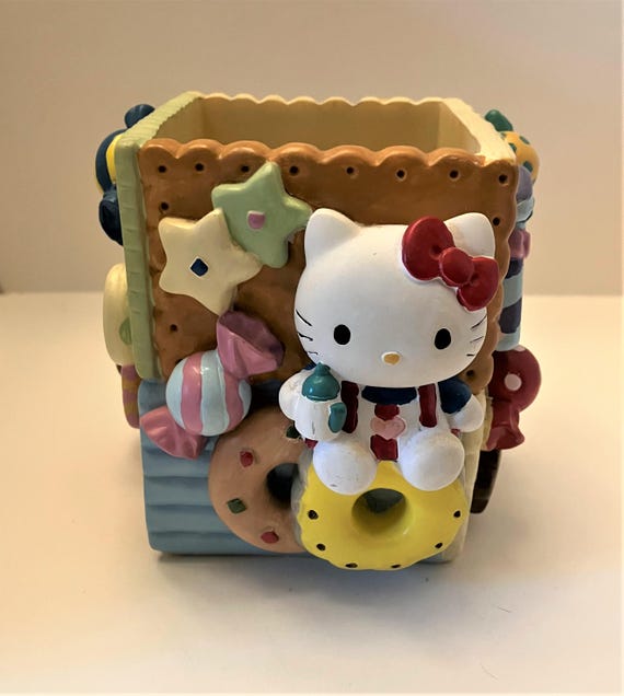 公式 Hello SANRIO Vintage Kitty Art Resin 3D Cookies Donuts Candy バーベキュー・調理用品