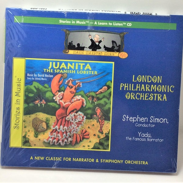 Classics Stories in Music™ Juanita the Spanish Lobster London Philharmonic Orchestra  CD Original Prod Recording  Brand New Factory Sealed