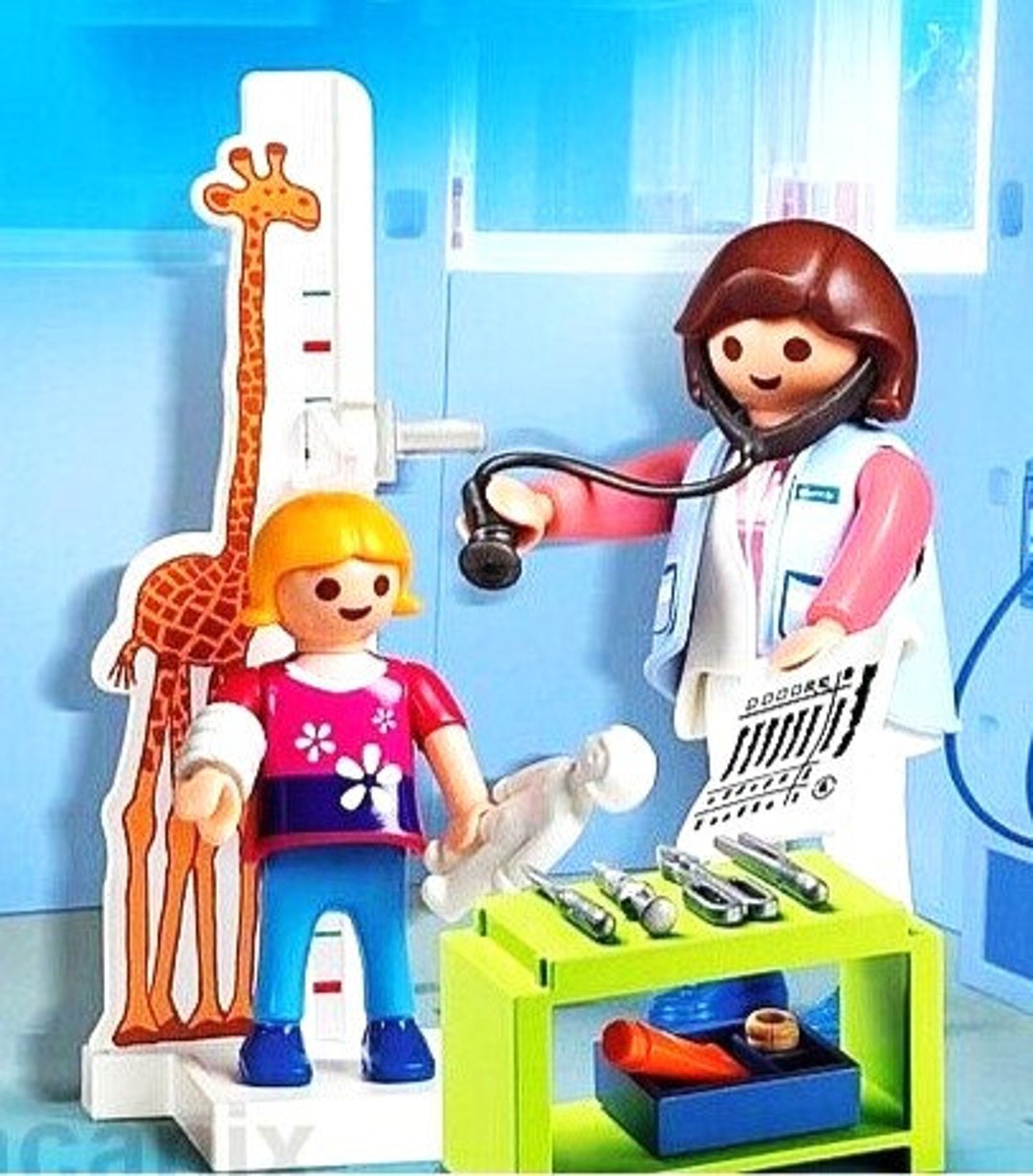 Playmobil 4921 Pediatrician W/ Child & Medical Instruments
