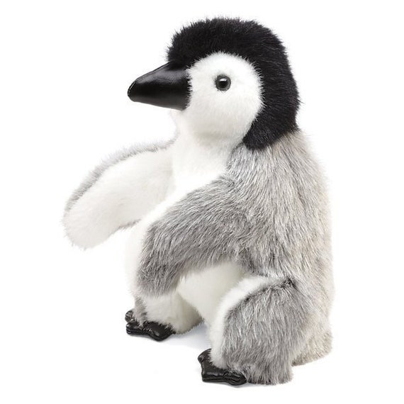 Baby Emperor Penguin Hand Puppet