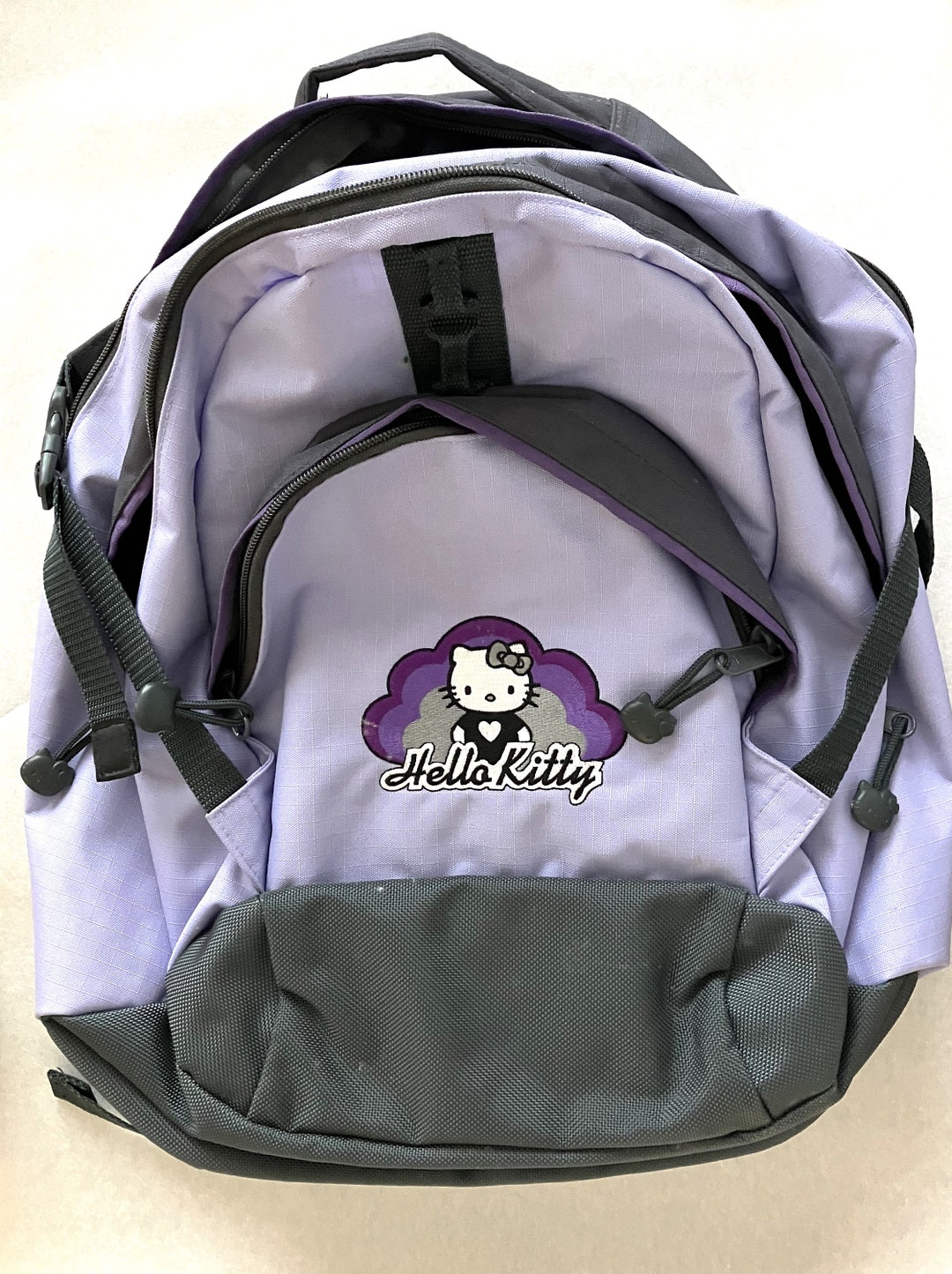 horror loungefly mini backpack Universal Monsters Natural Canvas Mini Backpack backpack with removable coin capsule Size:Tall Vintage Dark Brown