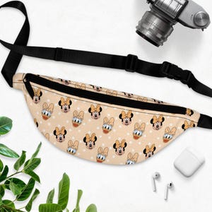 Minnie and Daisy Fanny Pack Disney Crossbody Large Belt Bag Girl Magical Theme Park Bag Holiday Bag Gift For Her Travel Disney Bound