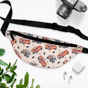 Cars Fanny Pack Disney Crossbody Large Belt Bag Boy Girl Magical Theme Park Bag Holiday Bag Gift For Her Travel Disney Bound