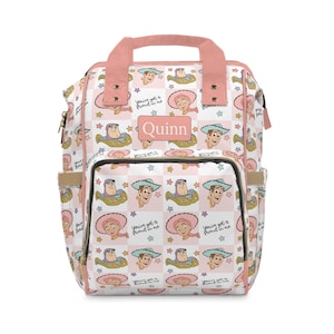 Toy Story Diaper Bag Toy Friends Baby Shower Gift Disney Gift for New Mom Nappy Bag Custom Diaper Bag Personalized Name Toddler Backpack