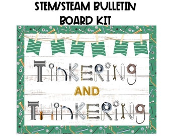 Stem Bulletin Board kit/ Tinkering & Thinkering
