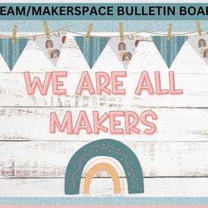 stem/makerspace bulletin board kit