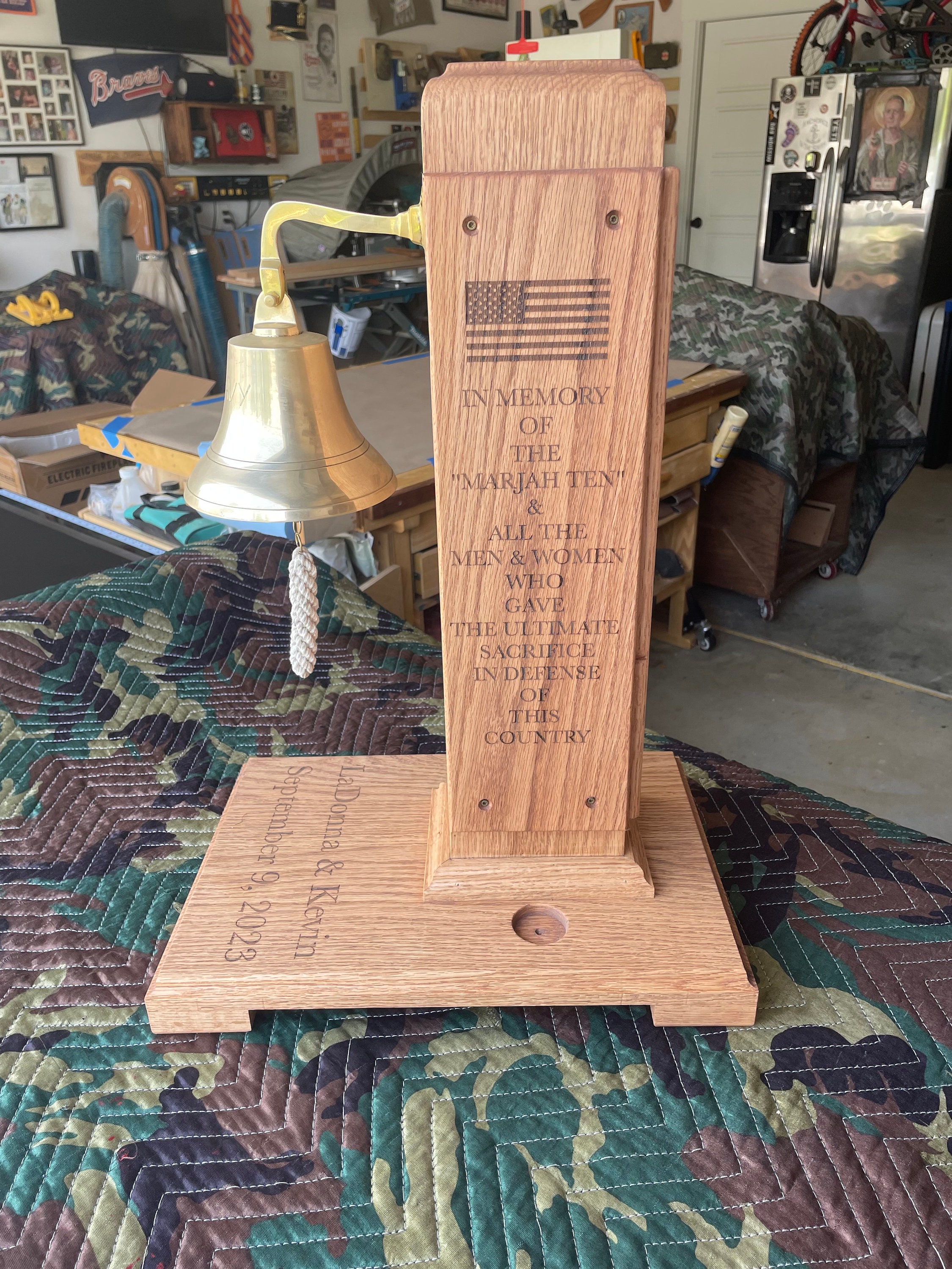 Custom Table Top Bell Stand - Etsy