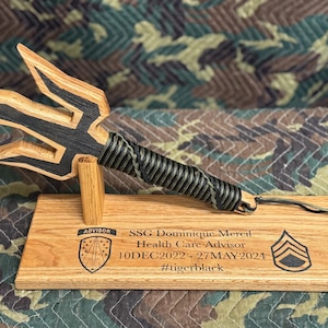 Custom Wood Trident