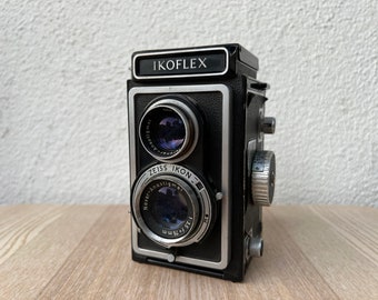 Vintage 1950s Ikoflex Zeiss Ikon Ia TLR Zeiss-opton Tessar 3.5