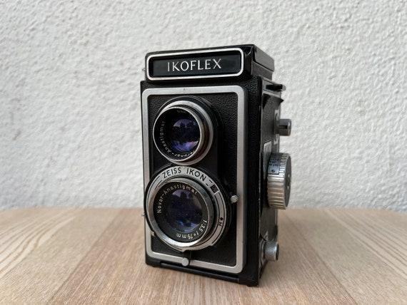 Vintage 1950s Ikoflex Zeiss Ikon Ia TLR Zeiss-opton Tessar