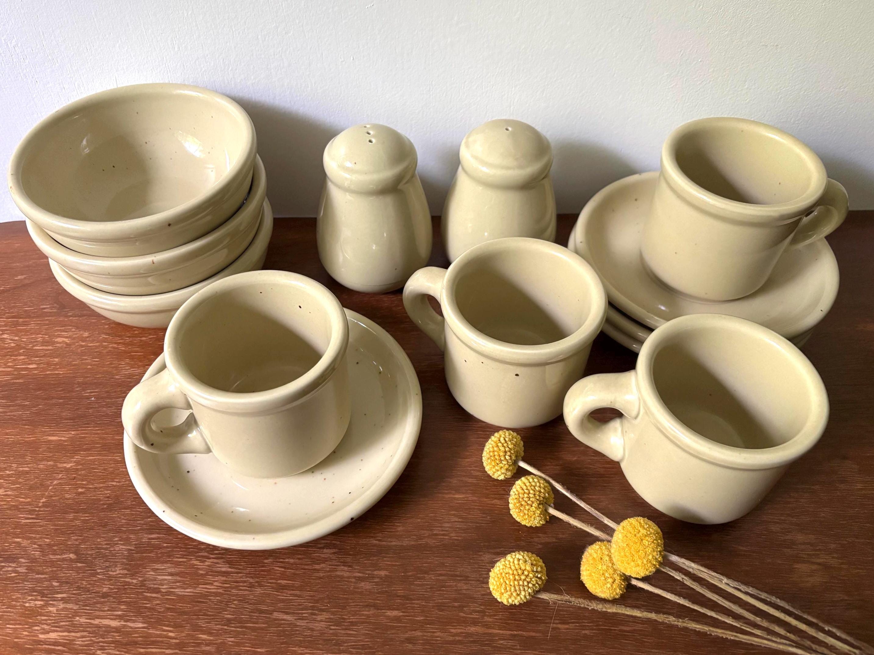 Vintage Japanese Stoneware Salt and Pepper - Etsy